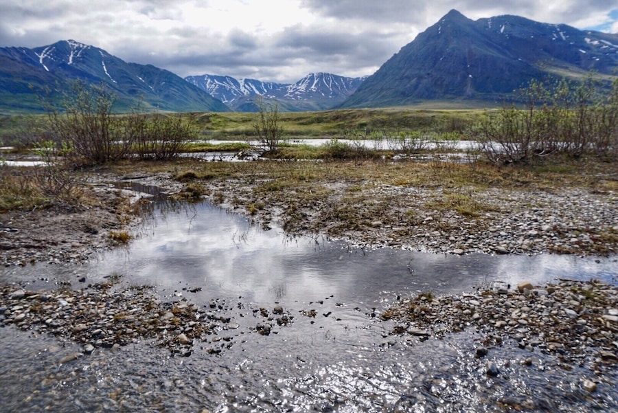 Above the Arctic Circle - beautiful Eskimo village