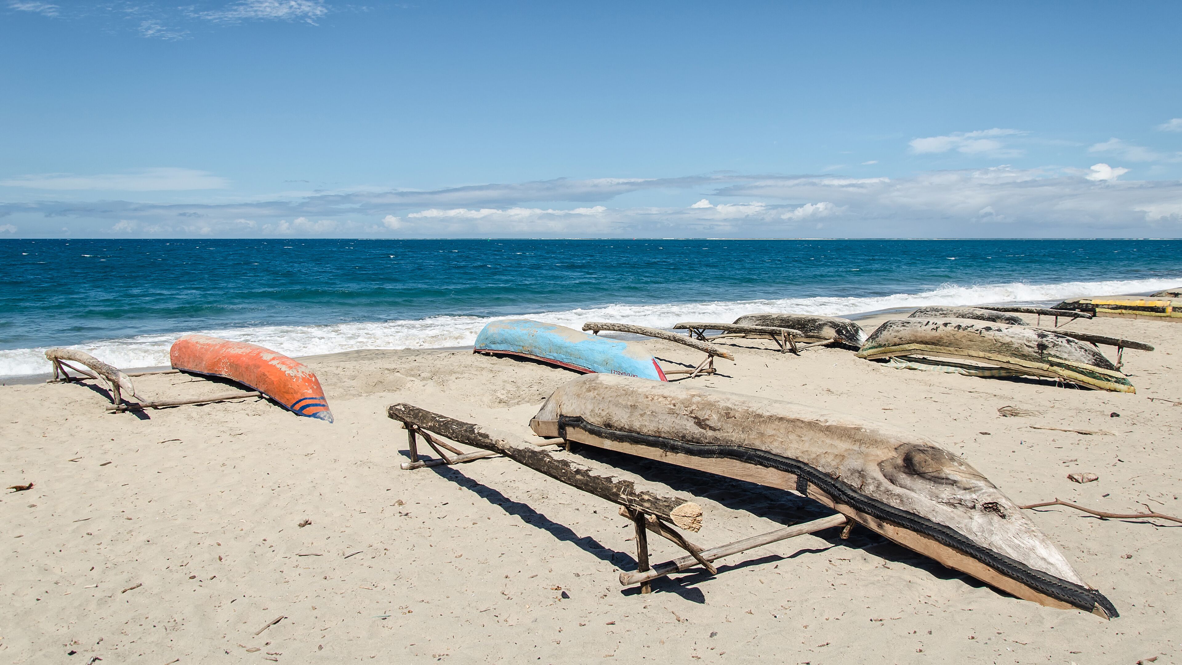 National fishing boats in Madagascar