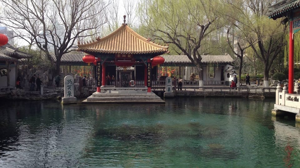 Fantastic water park in Jinan, China