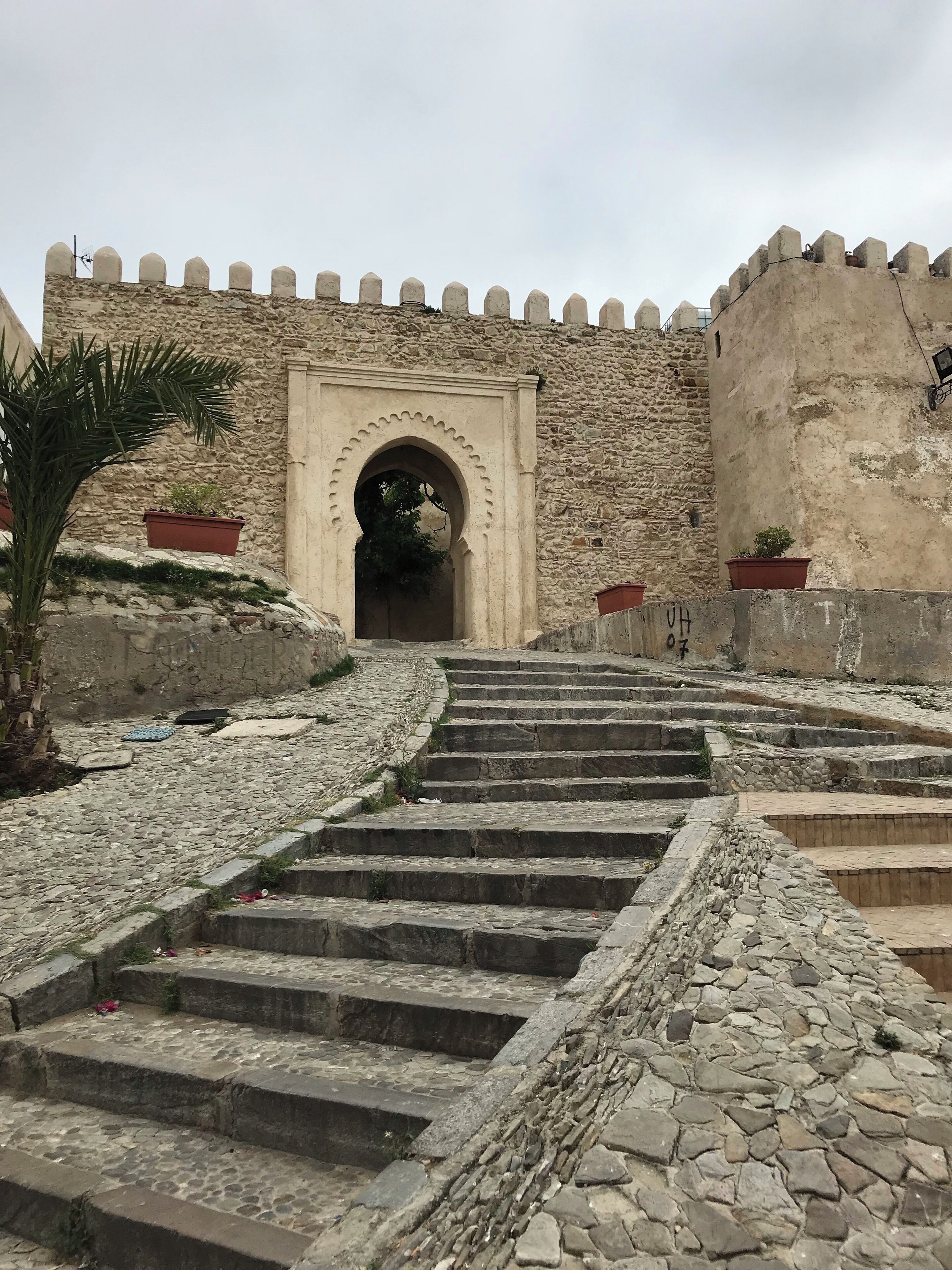 The famed Kasbah in Tangier Morocco. #Culture