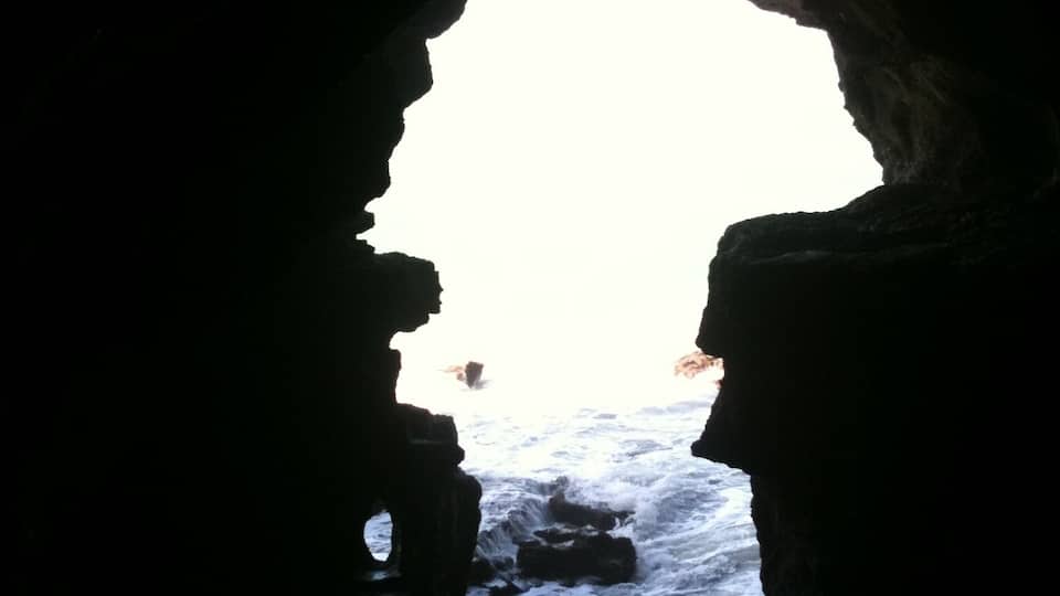 Hercules Caves features a beautiful upside down cutout of Africa into the Mediterranean Sea.