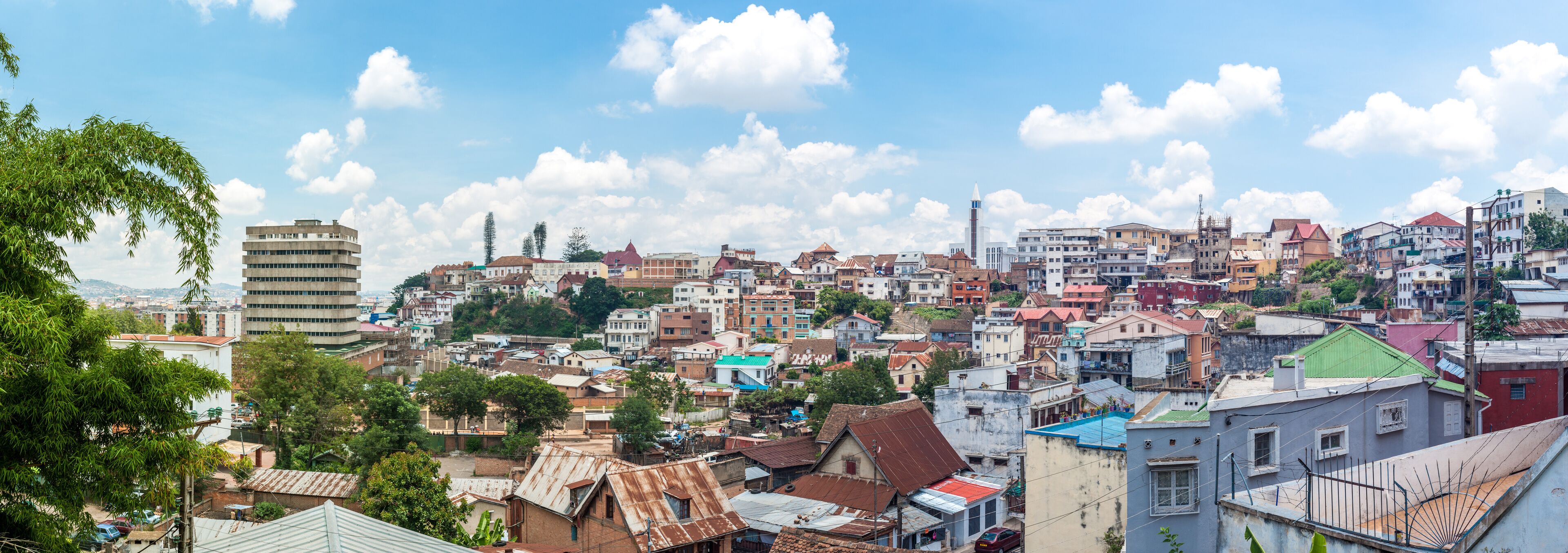 Cityscape of Antananarivo, Madagascar