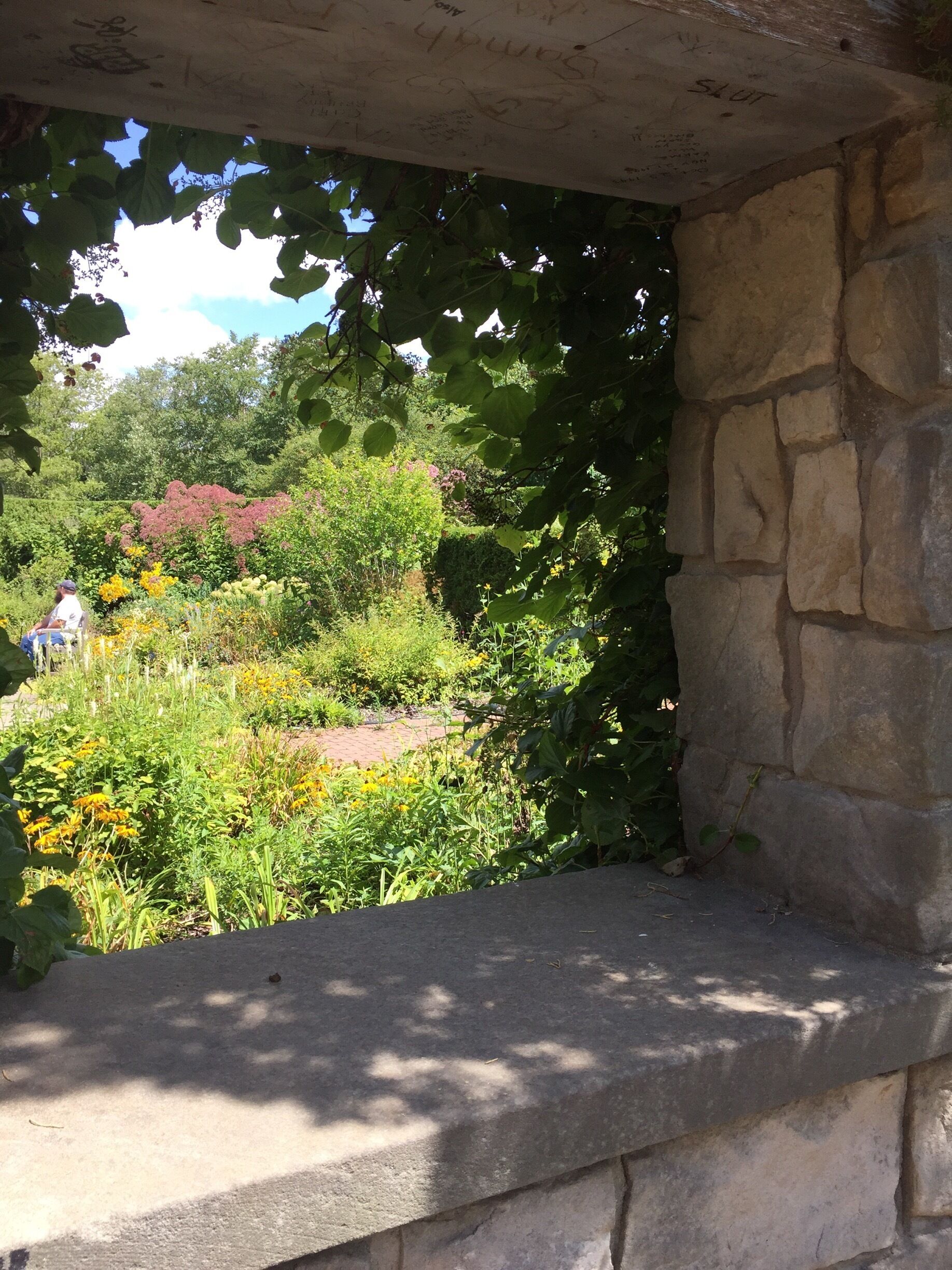 This was an interesting place to take a picture 