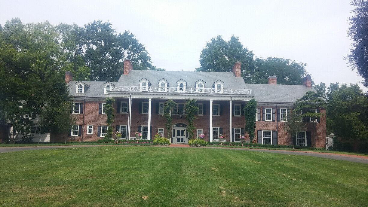 Finished in 1938, a surprisingly expensive endeavor in the midst of the Great Depression, this is the manor house of R.A. Stranahan co-founder of Champion Spark Plug. In 1978, the manor house and surrounding estate was saved from being divided up and developed into 1000 new homes and condominiums by a $4 million purchase by the Toledo MetroParks.