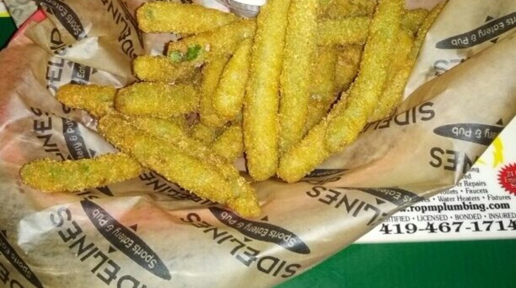 Deep fried green beans!