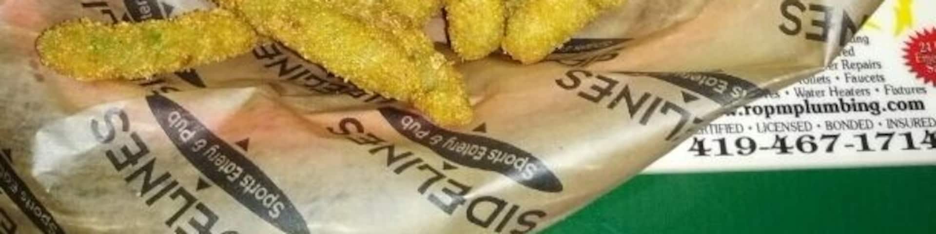 Deep fried green beans!