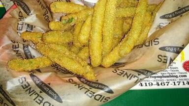 Deep fried green beans!