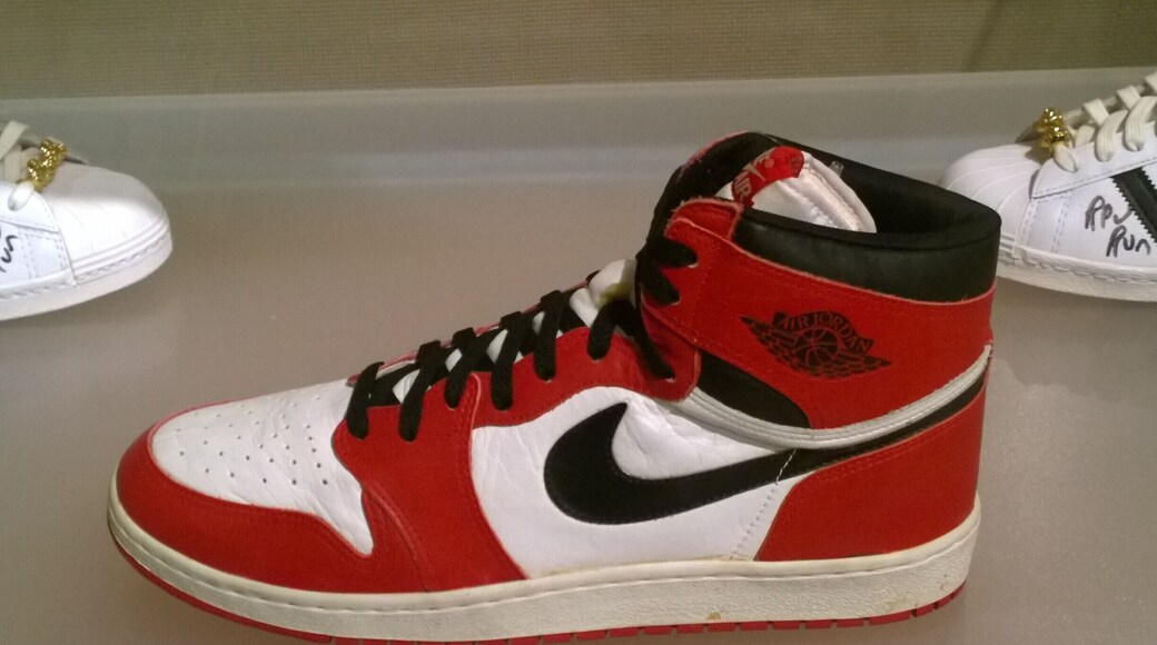 Nike Air Jordan, a part of the #SneakerCulture exhibit.
The Rise of Sneaker Culture at the Toledo Museum of art explores the athletic shoe from its origins in the mid-1800s to its current place in high-fashion.