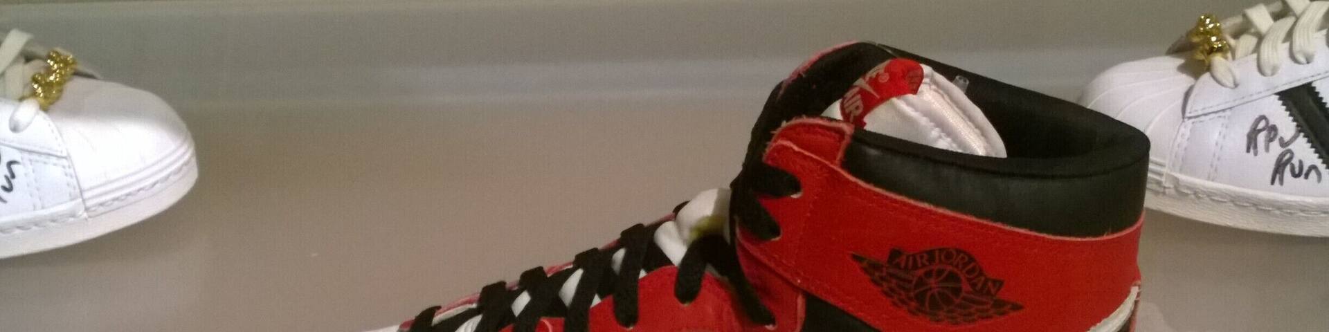 Nike Air Jordan, a part of the #SneakerCulture exhibit.
The Rise of Sneaker Culture at the Toledo Museum of art explores the athletic shoe from its origins in the mid-1800s to its current place in high-fashion.