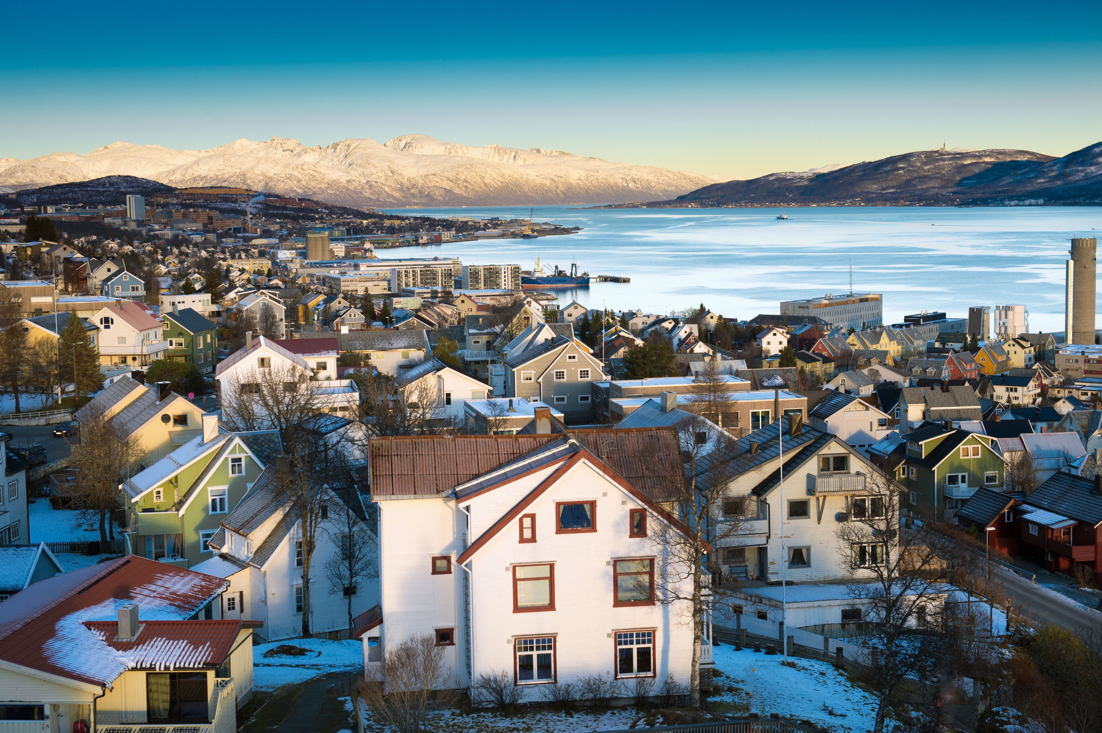 Tromso city; Shutterstock ID 333512810
