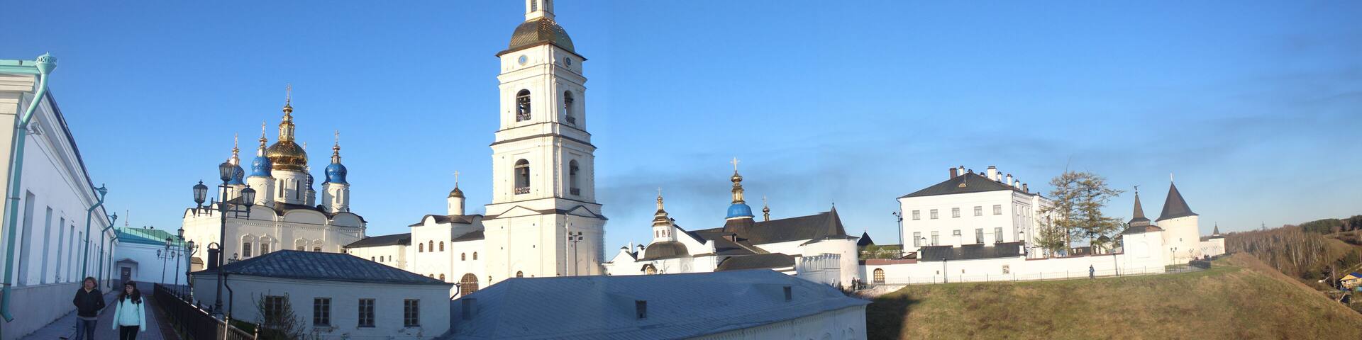View over Tobolsk kremlin