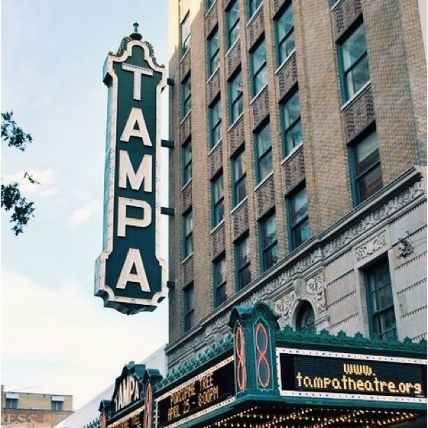 Favorite movie theatre in Tampa. This old historic theatre gets the classics to art-house indie releases, and even some cool love concerts.