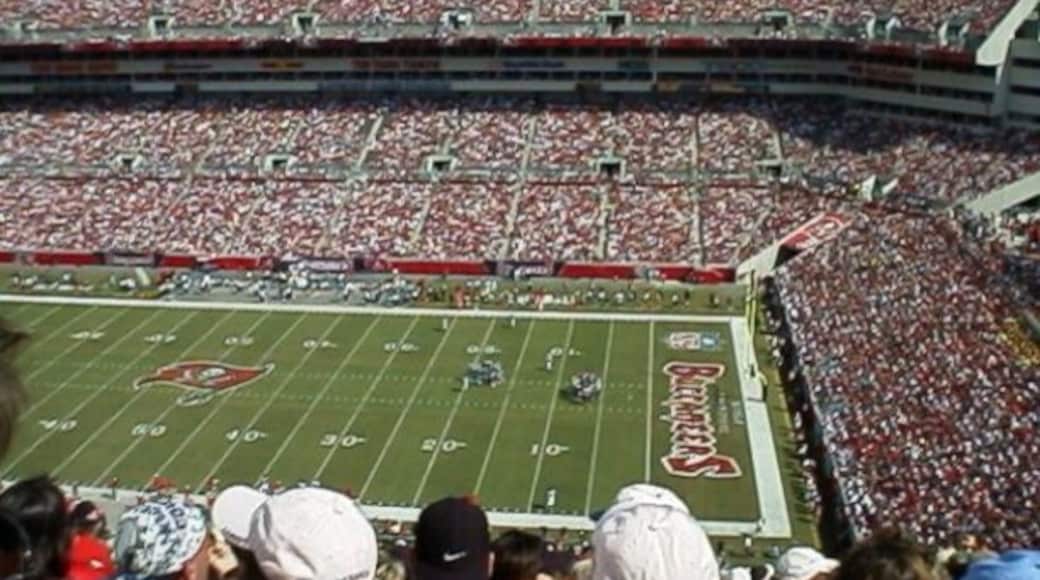 Nice day at the bucs game in Raymond James stadium