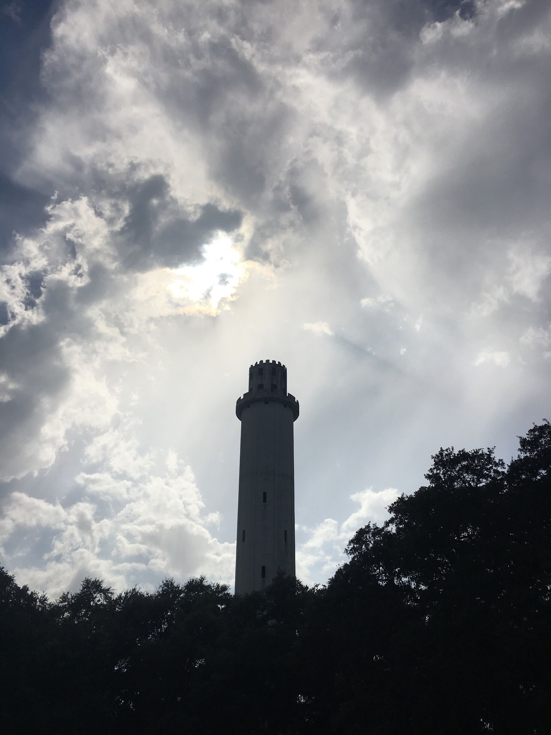 just off the interstate 