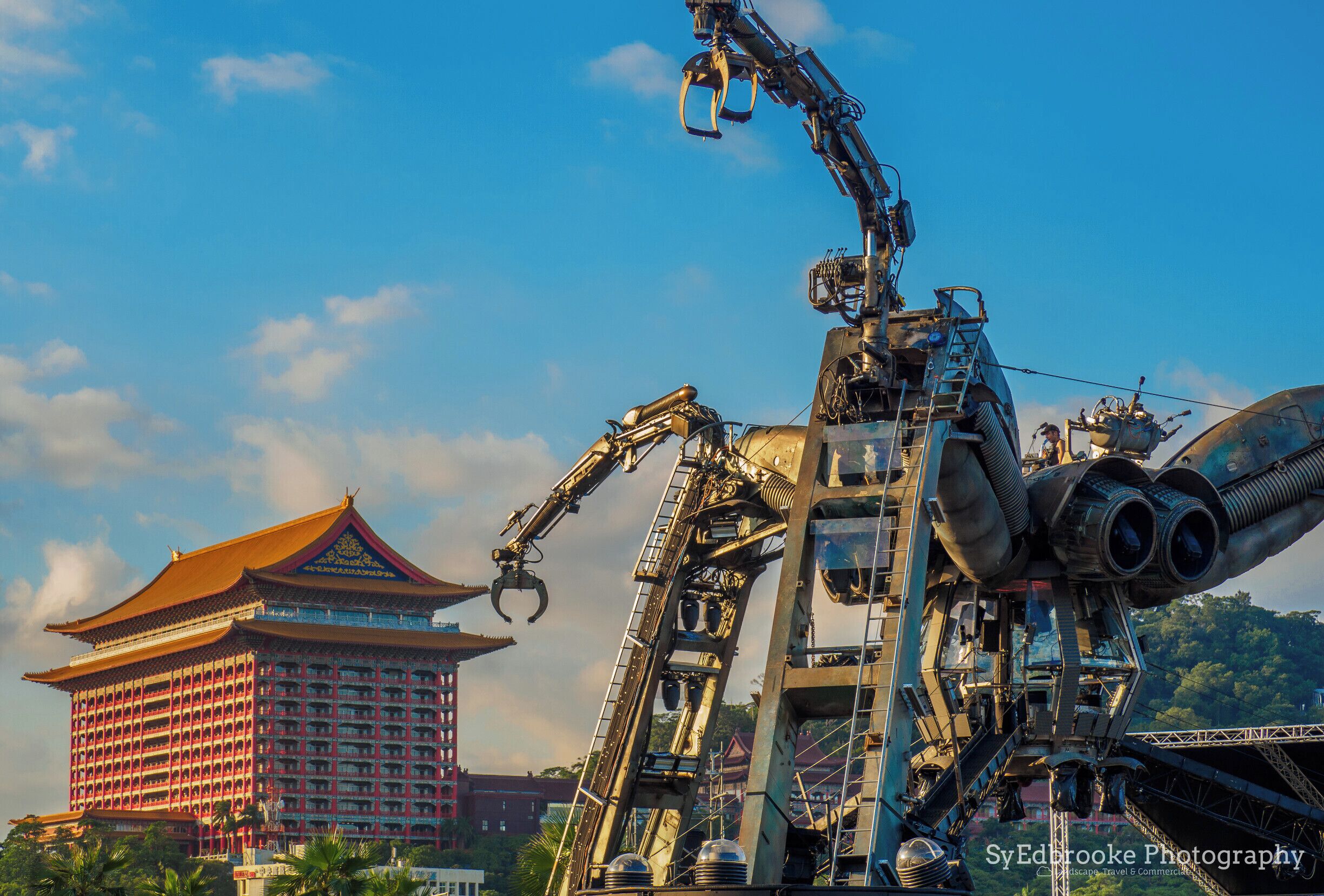 For this one I was able to shoot the Arcadia set pre show. It turned out the be one of the few days that week with good light. I really like the juxtaposition of tradition vs modern day in this one! #BvsCities 