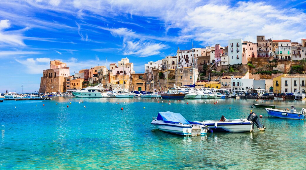 Castellammare del Golfo - beautiful coastal town in Sicily. Italy