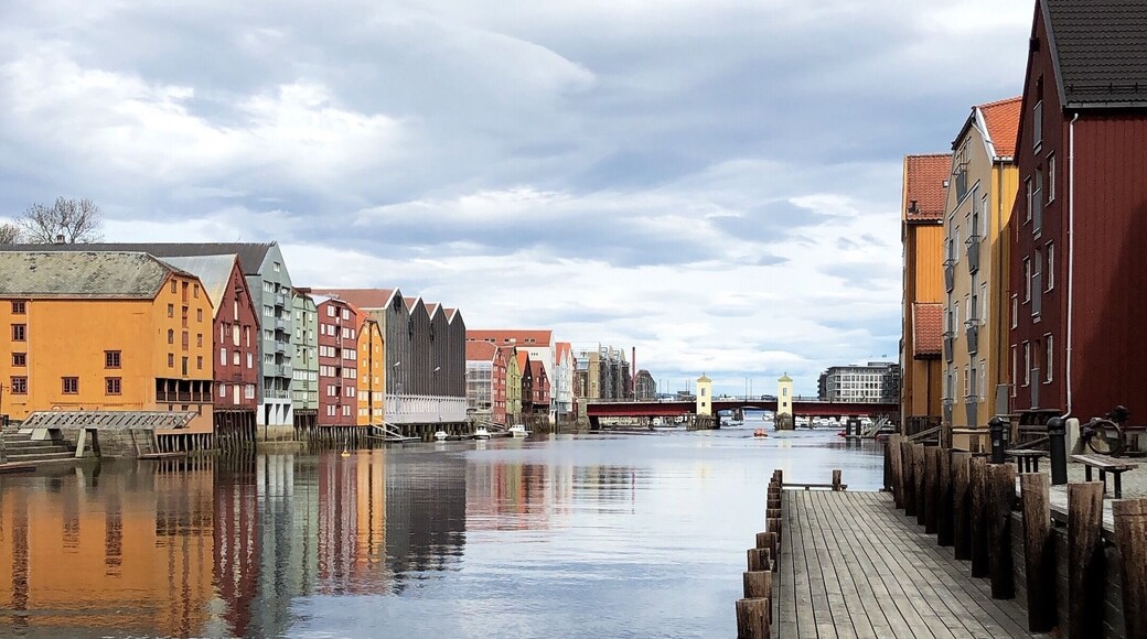 Love all the colors. Downtown Trondheim was a bit overwhelming after days of more rural places but it was still pretty lovely. #norway