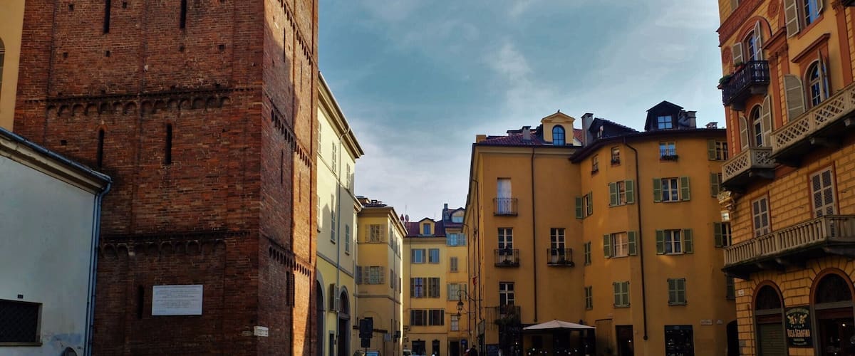 My favourite #piazza in #Turin, with great Caffè Al Bicerin.