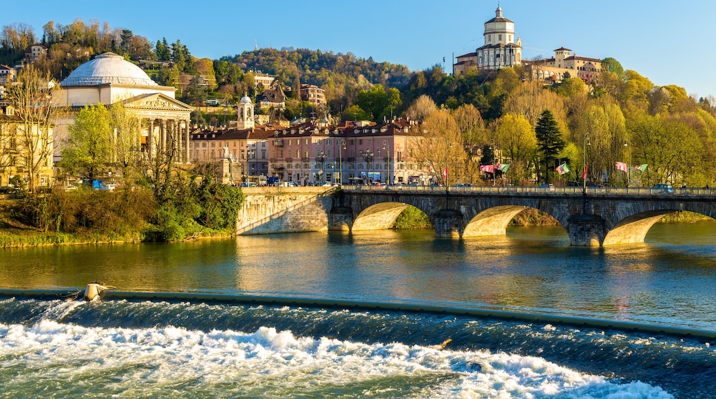 View of Turin over the Po River - Italy