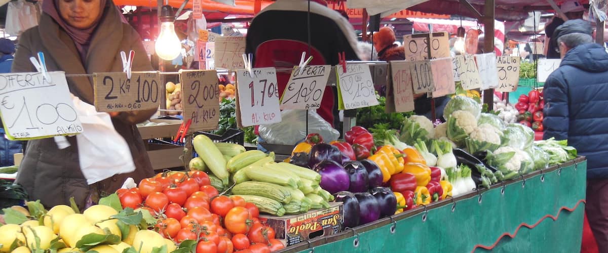 The Porta Palazzo Market is the largest open air market in Europe with fresh fruits, vegetables, cheese, flowers....