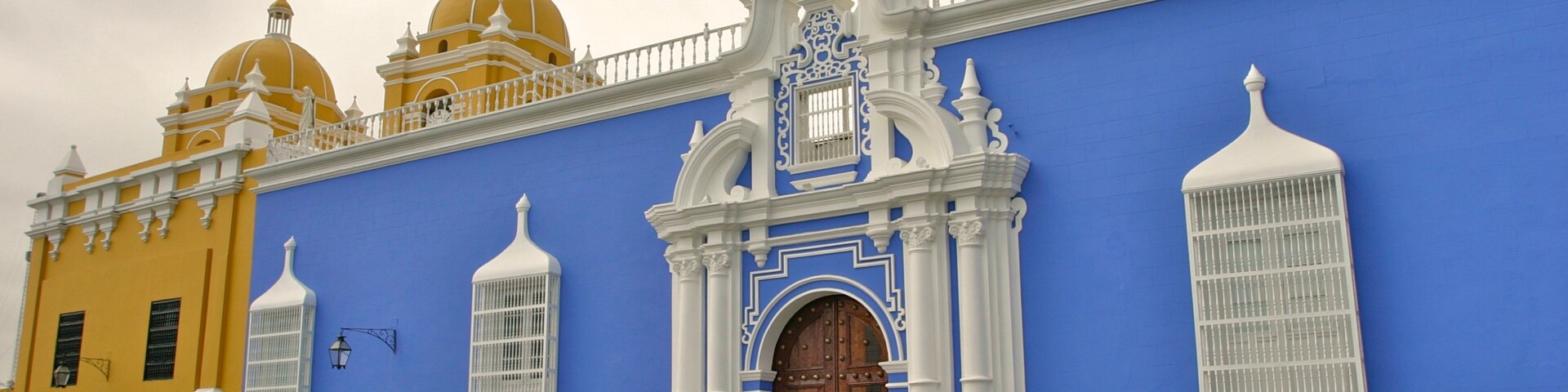 Trujillo featuring a church or cathedral and heritage architecture