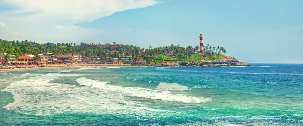 India, Kovalam beach, Kerala
