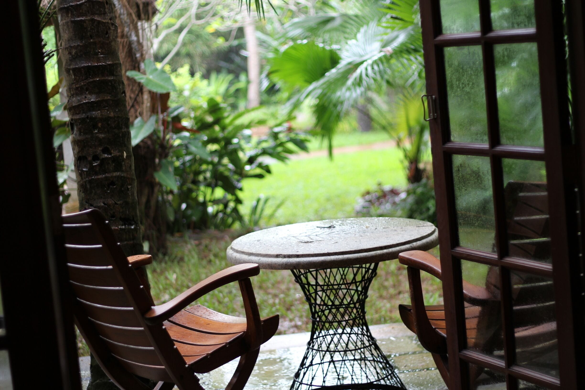 The ambiance of Taj Vivanta from the room..