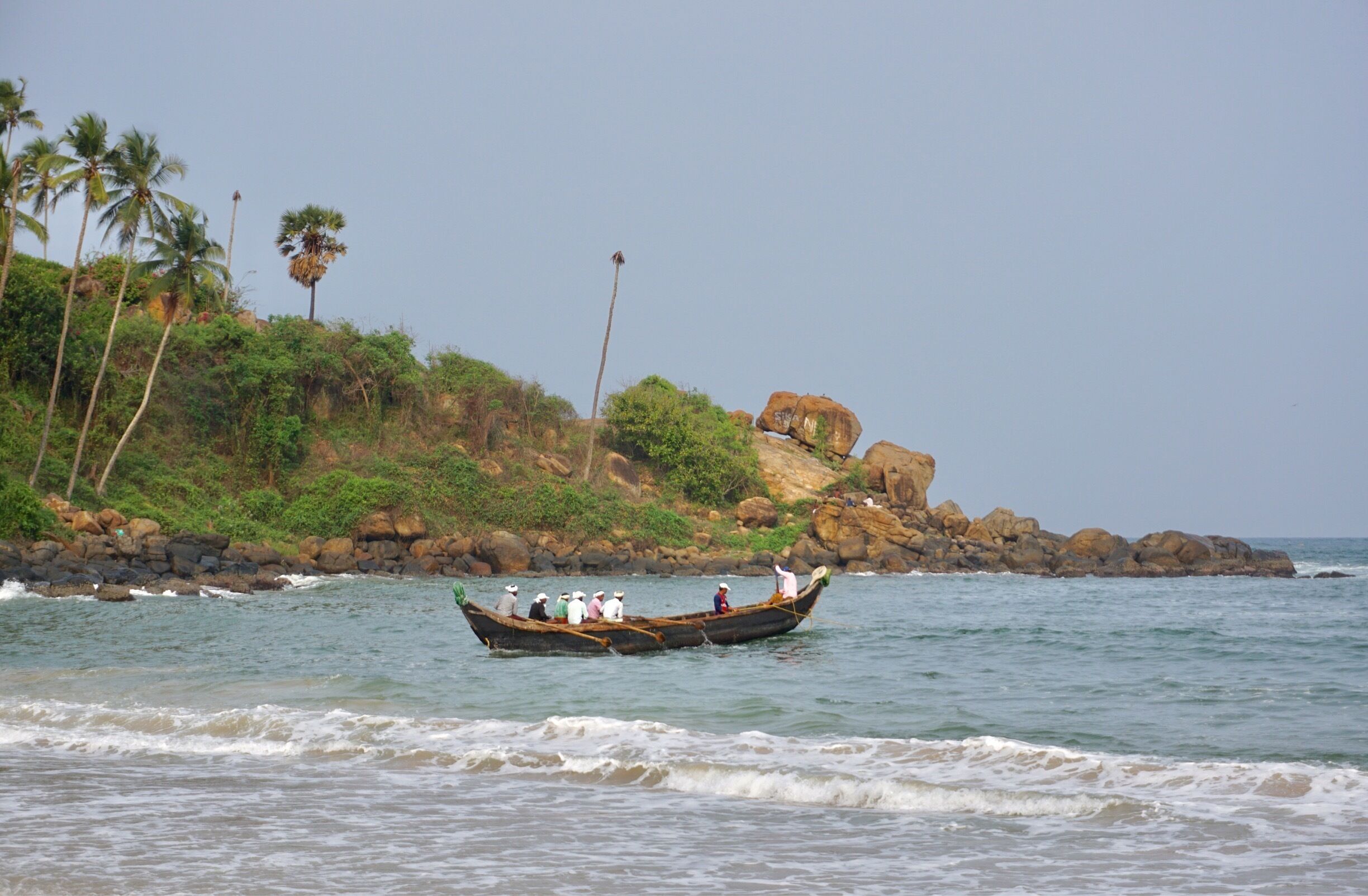 Sit by the beach and gaze at the sea!