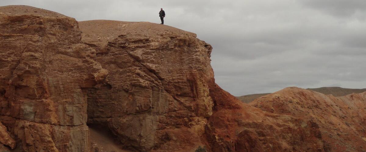 Charyn canyon, in Almaty, Kazakhstan