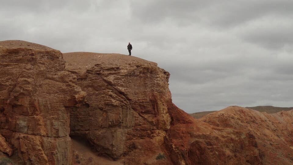 Charyn canyon, in Almaty, Kazakhstan
