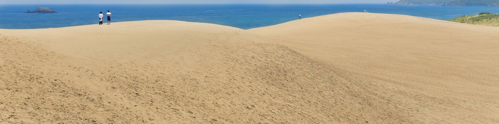 Sand hill, Tottori prefecture, japan
