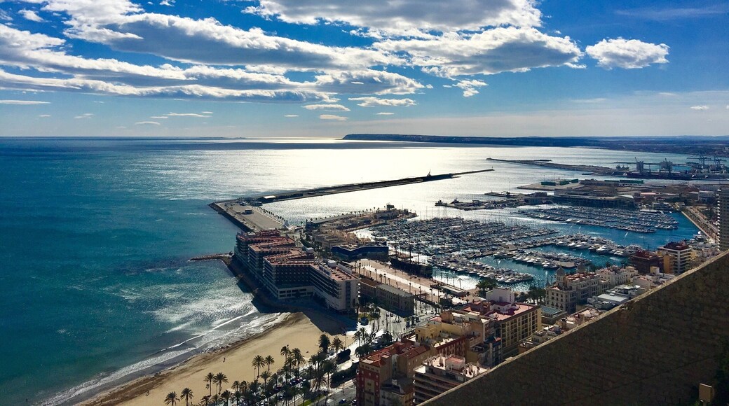 The #view from #santabarbaracastle in #Alicante 🙂 #BeachBound