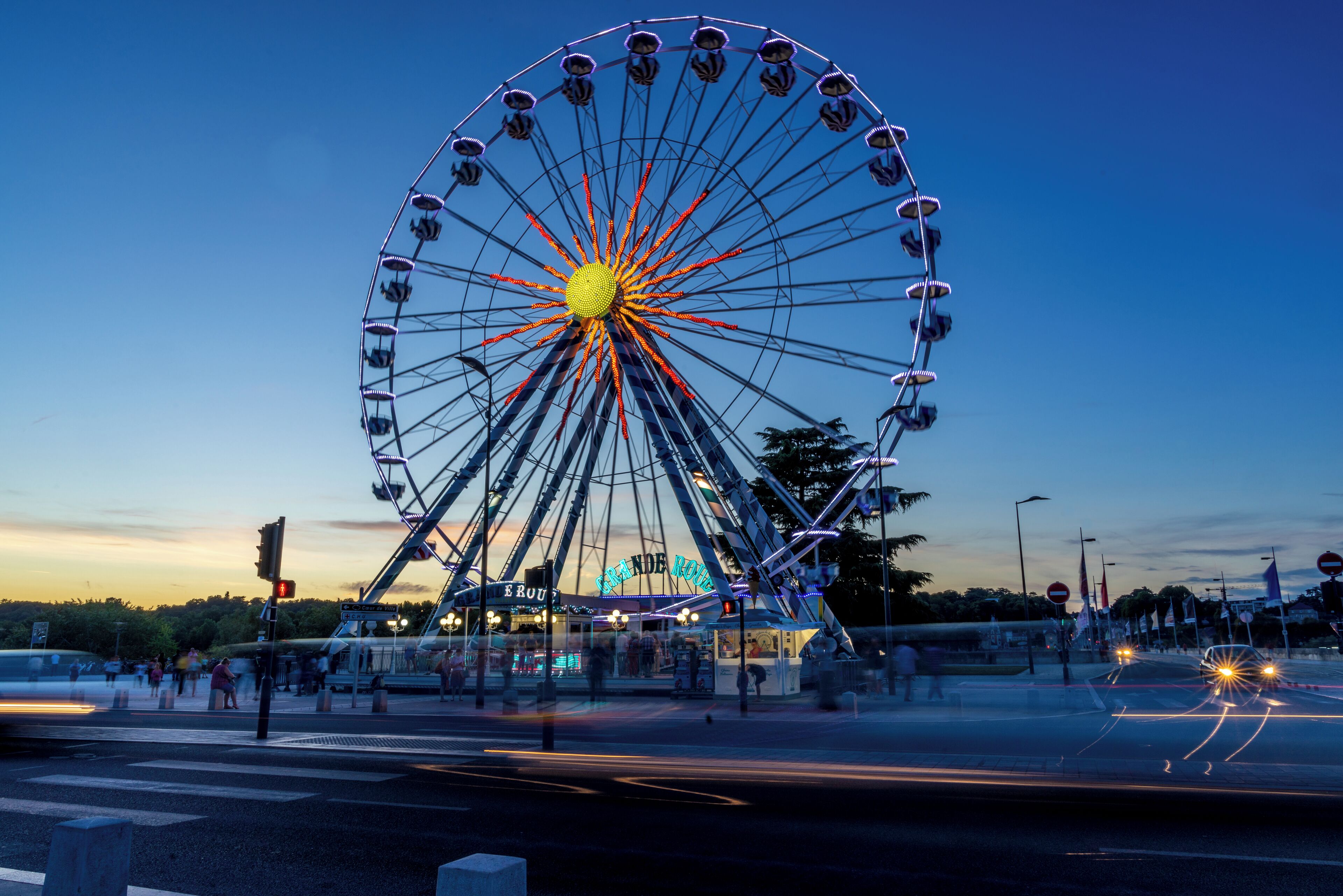 The Grande Roue  located Place Anatole France in Tours #TroveOnTuesday