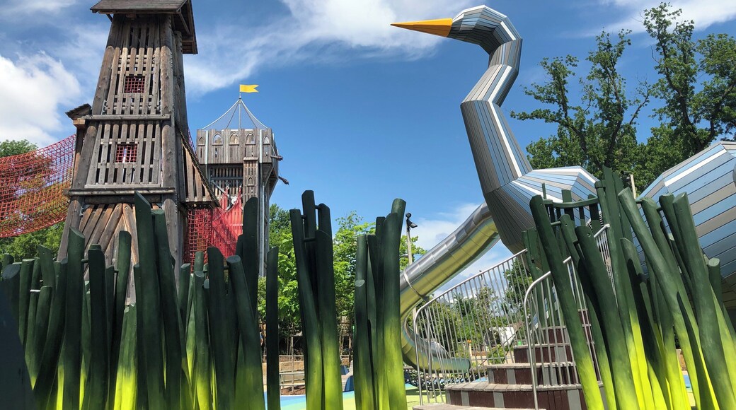 THE. BEST. PARK
#GatheringPlace
#Tulsa #Adventure
You must come visit this magical park!
