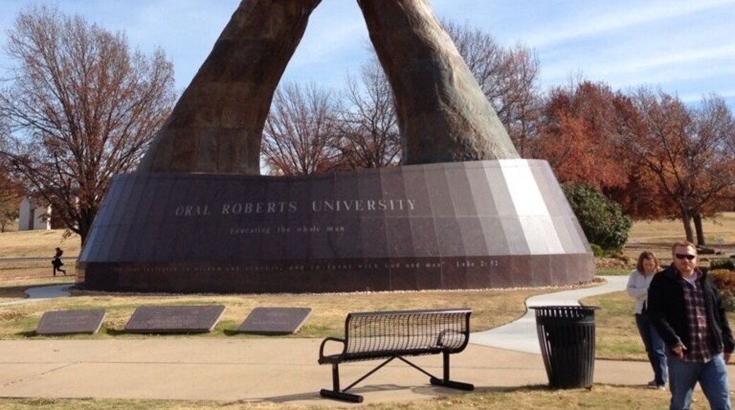 No visit to Tulsa is complete without a pilgrimage to the Giant Praying Hands of Oral Roberts. They will leave you speechless...