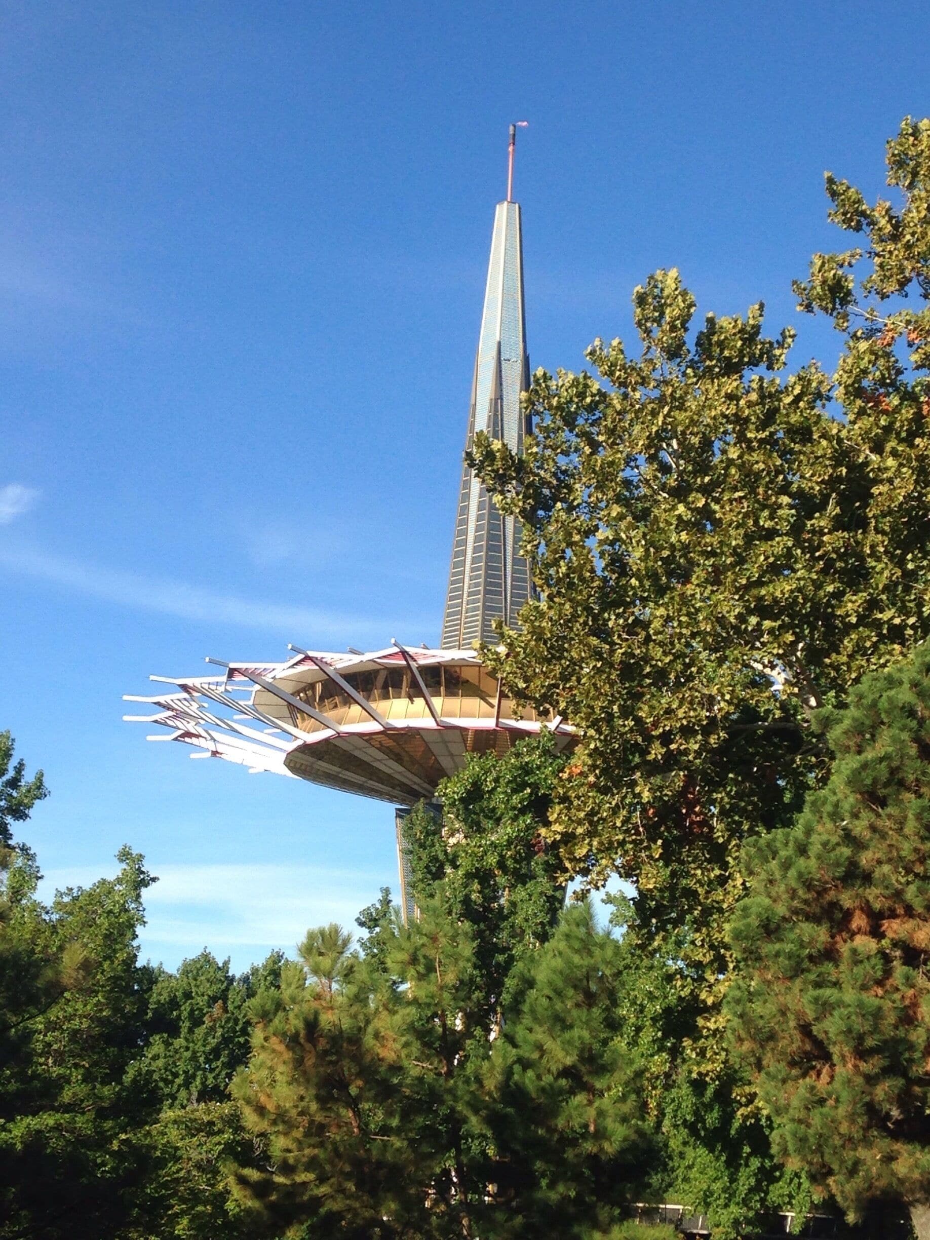 Prayer Tower at Oral Roberts University in Tulsa Oklahoma 