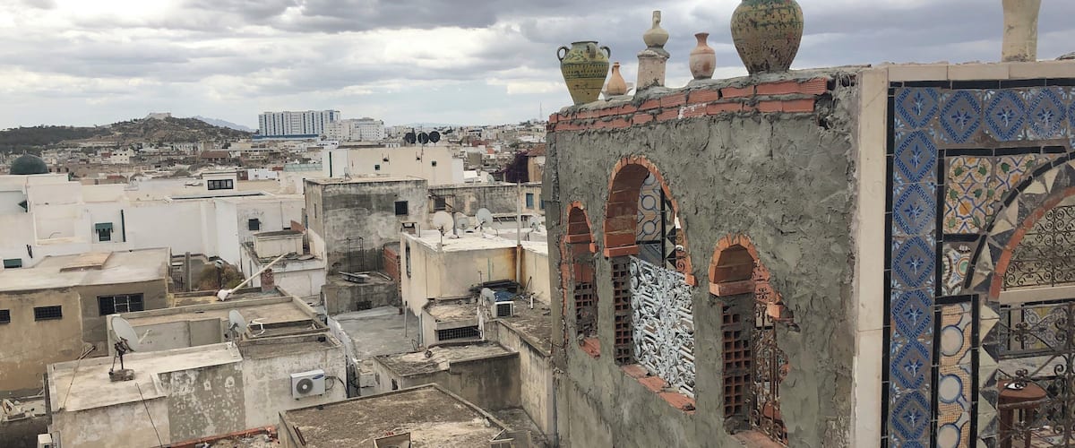 Rooftops in Old Medina of Tunis