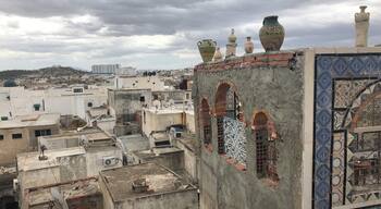 Rooftops in Old Medina of Tunis