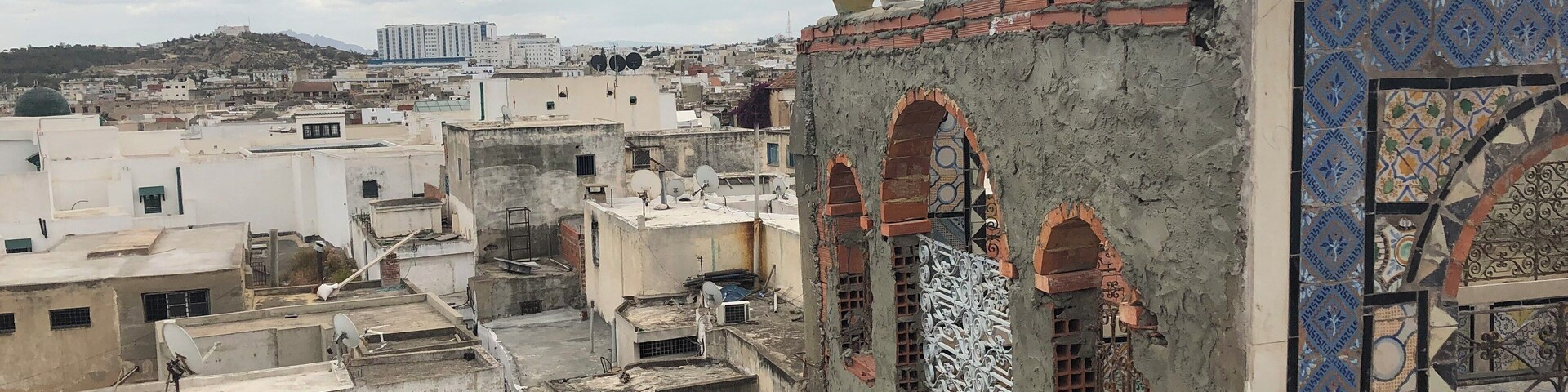 Rooftops in Old Medina of Tunis