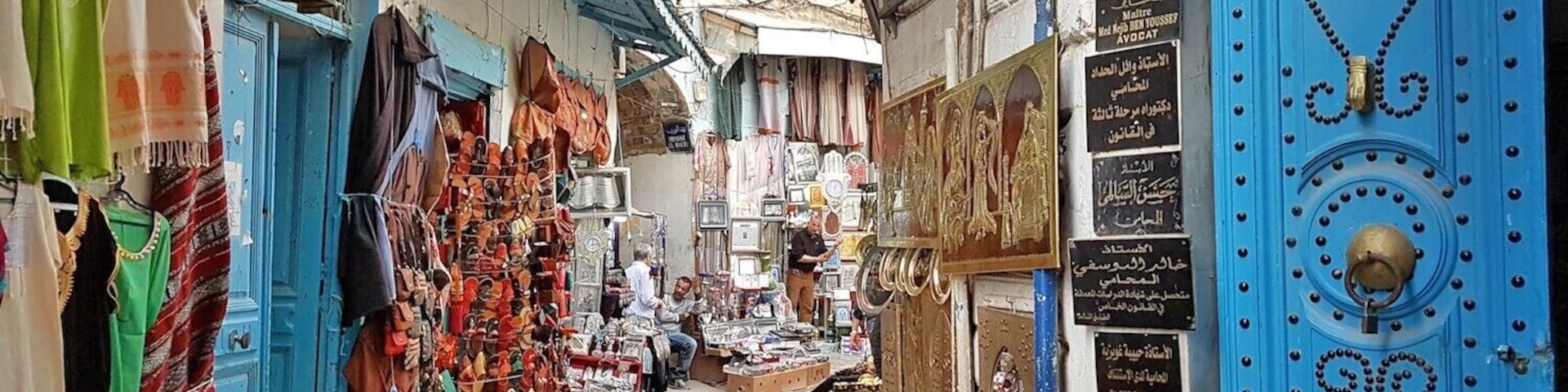 It's the medina of Tunis. And this was the first lane we turned down. Enter the maze, get lost, enjoy, shop a little, smoke some shisha and have a tea, eat a local meal and converse with the friendly people you meet along the way.
#tunismedina #tunis #market #tunisia