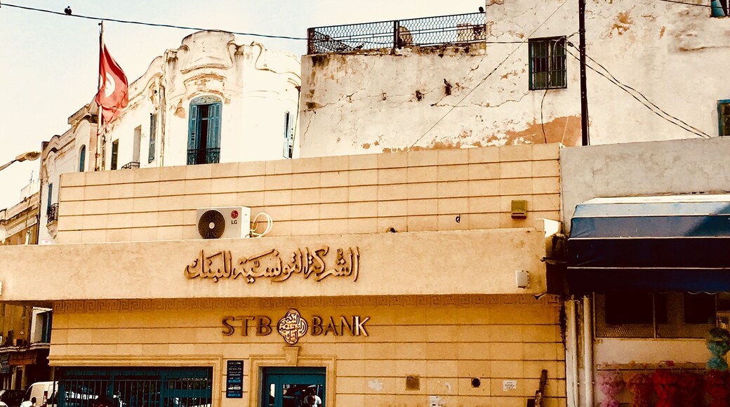 The city of Tunis, Tunisia.