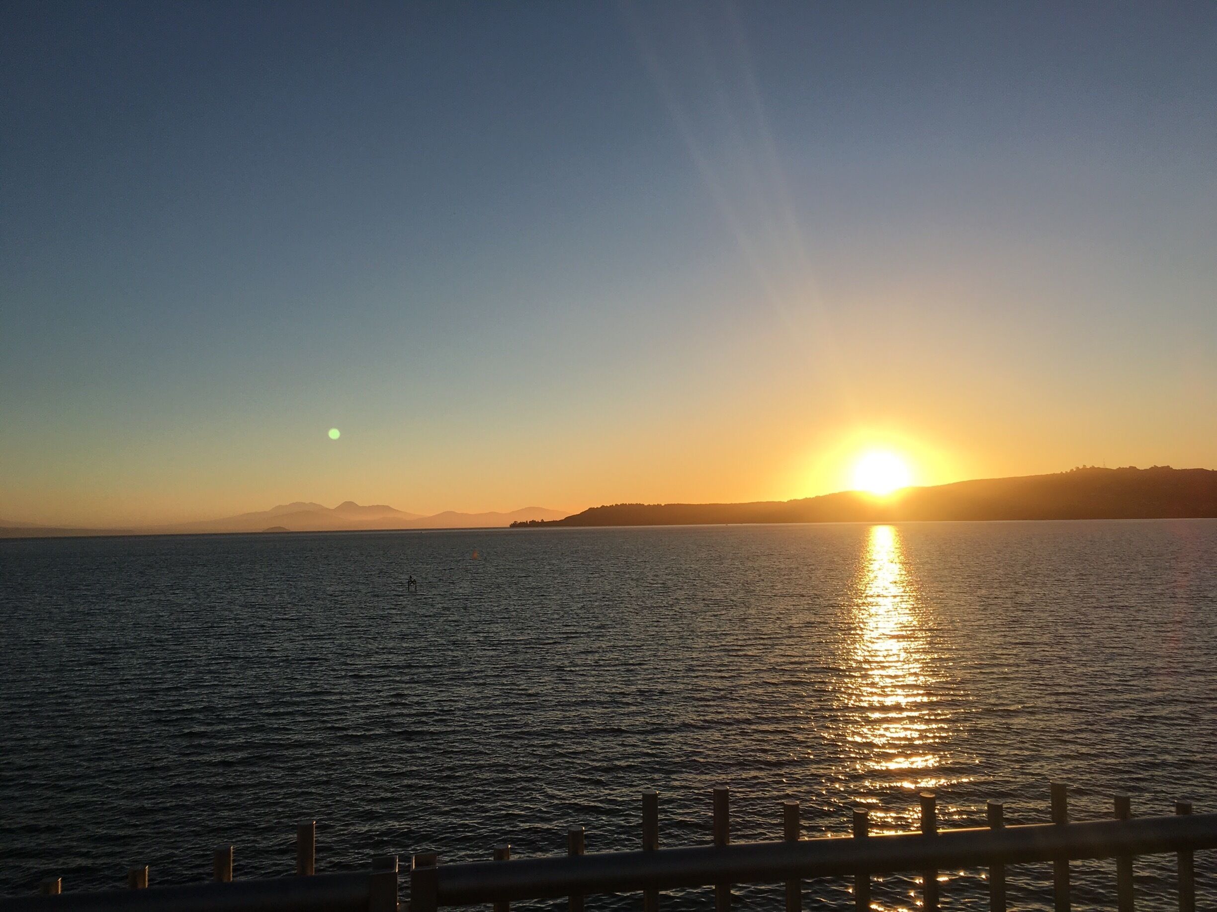 Sun setting on another stunning day in our hometown. 