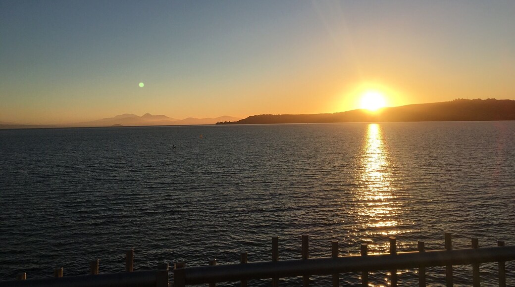 Sun setting on another stunning day in our hometown.