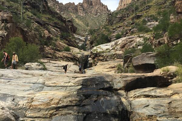 Beautiful hiking spot in Coronado national forest