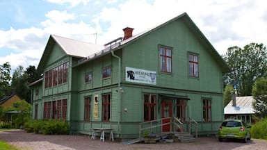Heidruns Kafe north of Torsby have great food and is a very charming place to stop along the road.