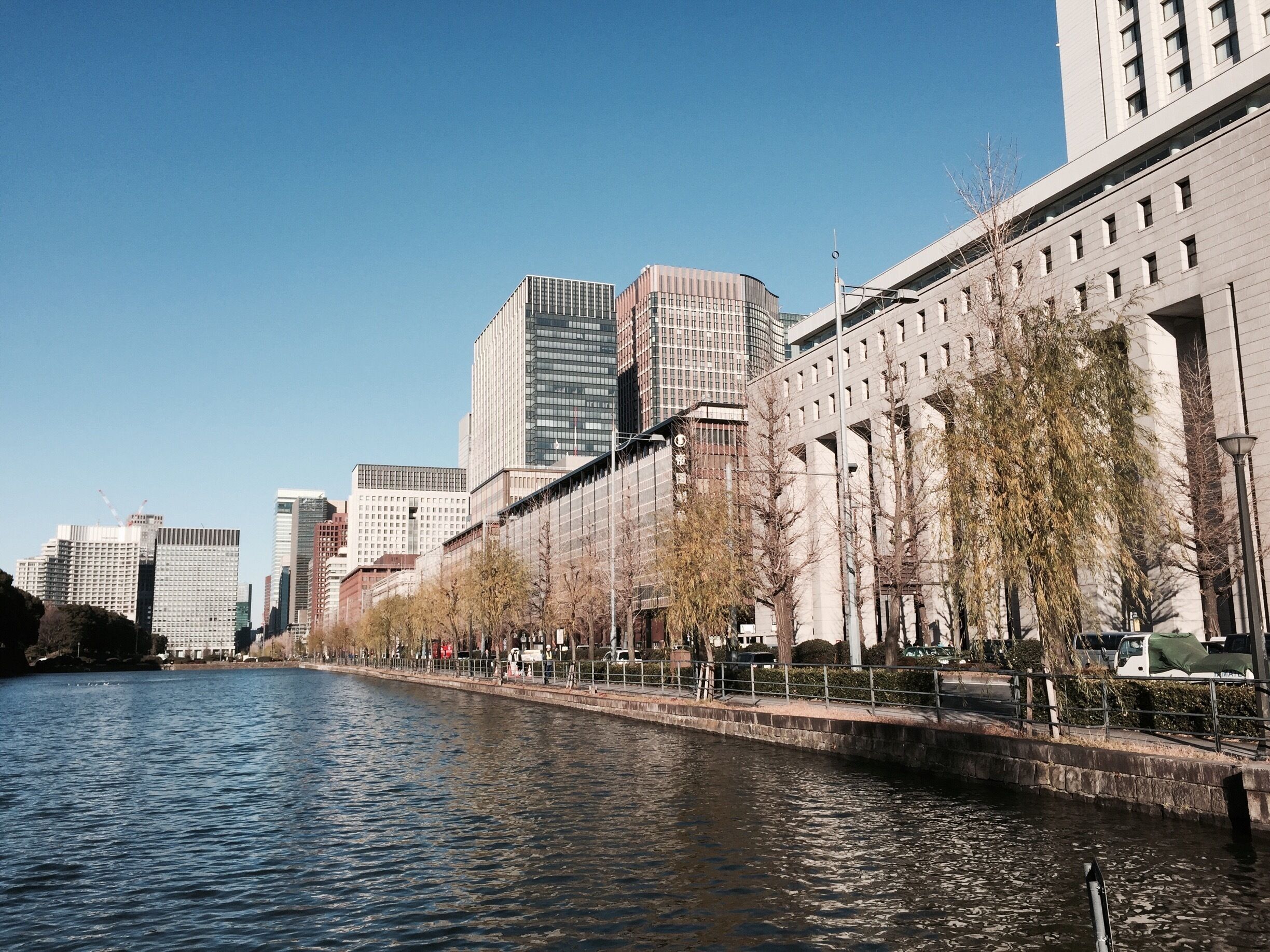 Tokyo walking over to the park