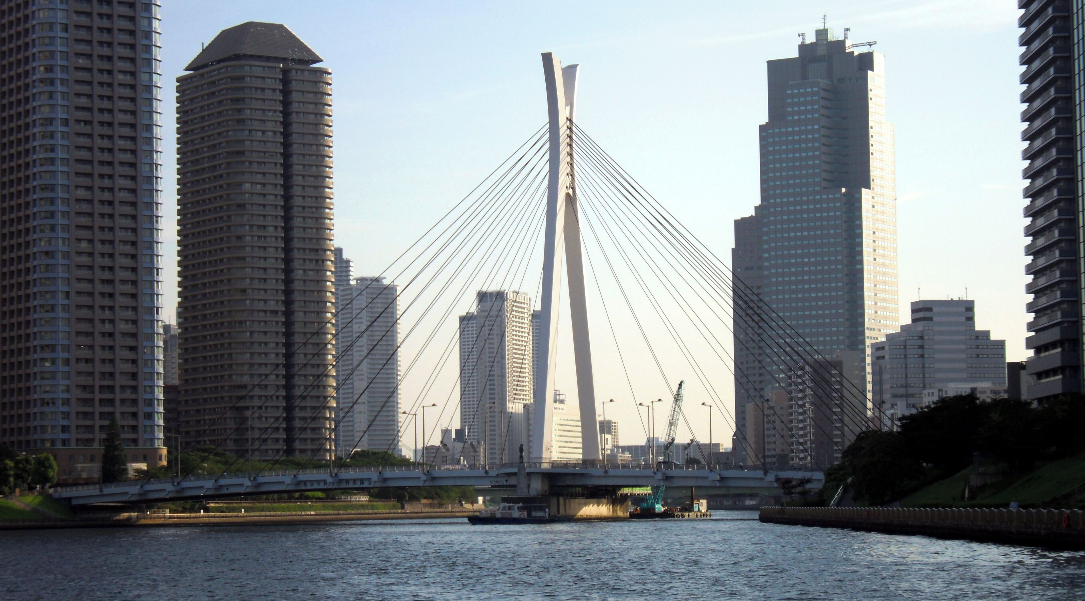 Single tower suspension bridge