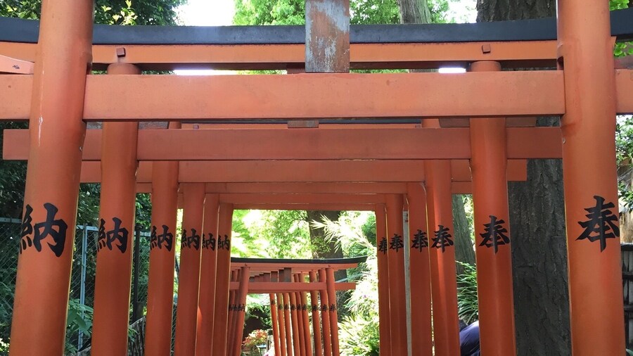 Gojoten Shrine, Tokyo, Japan.