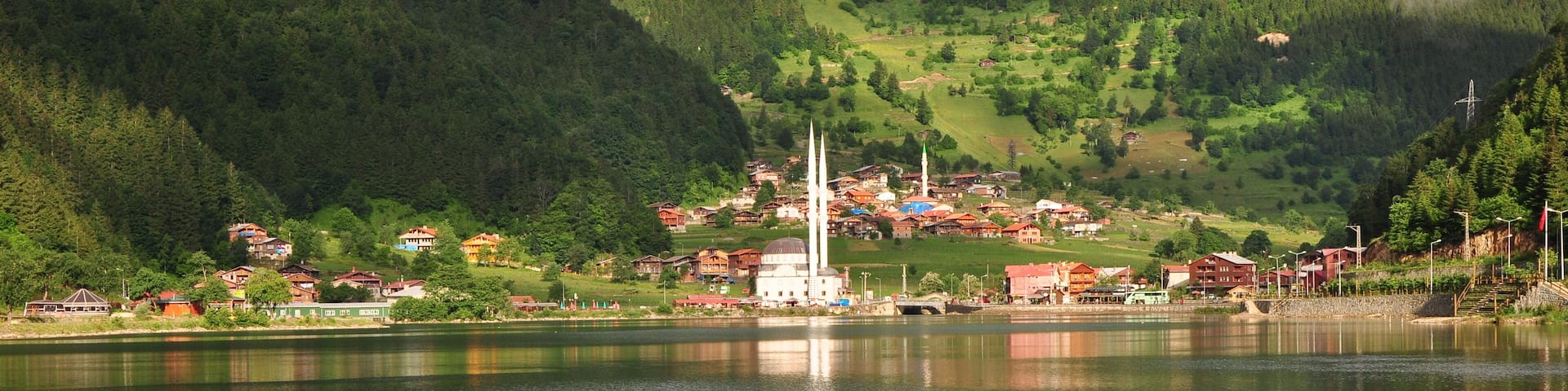 Uzungol Trabzon Turkey Spring Mountain
