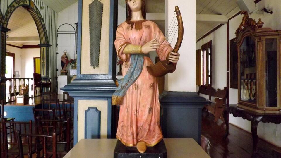 Detalhes do Museu de Artes Sacras, em Uberaba, Minas Gerais, Brasil. #Details